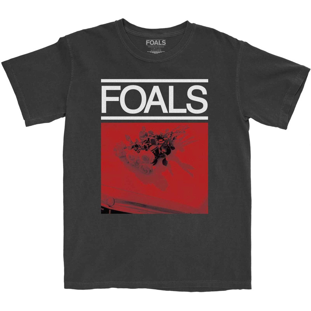 Foals - Red Roses Tshirt Homme - Noir